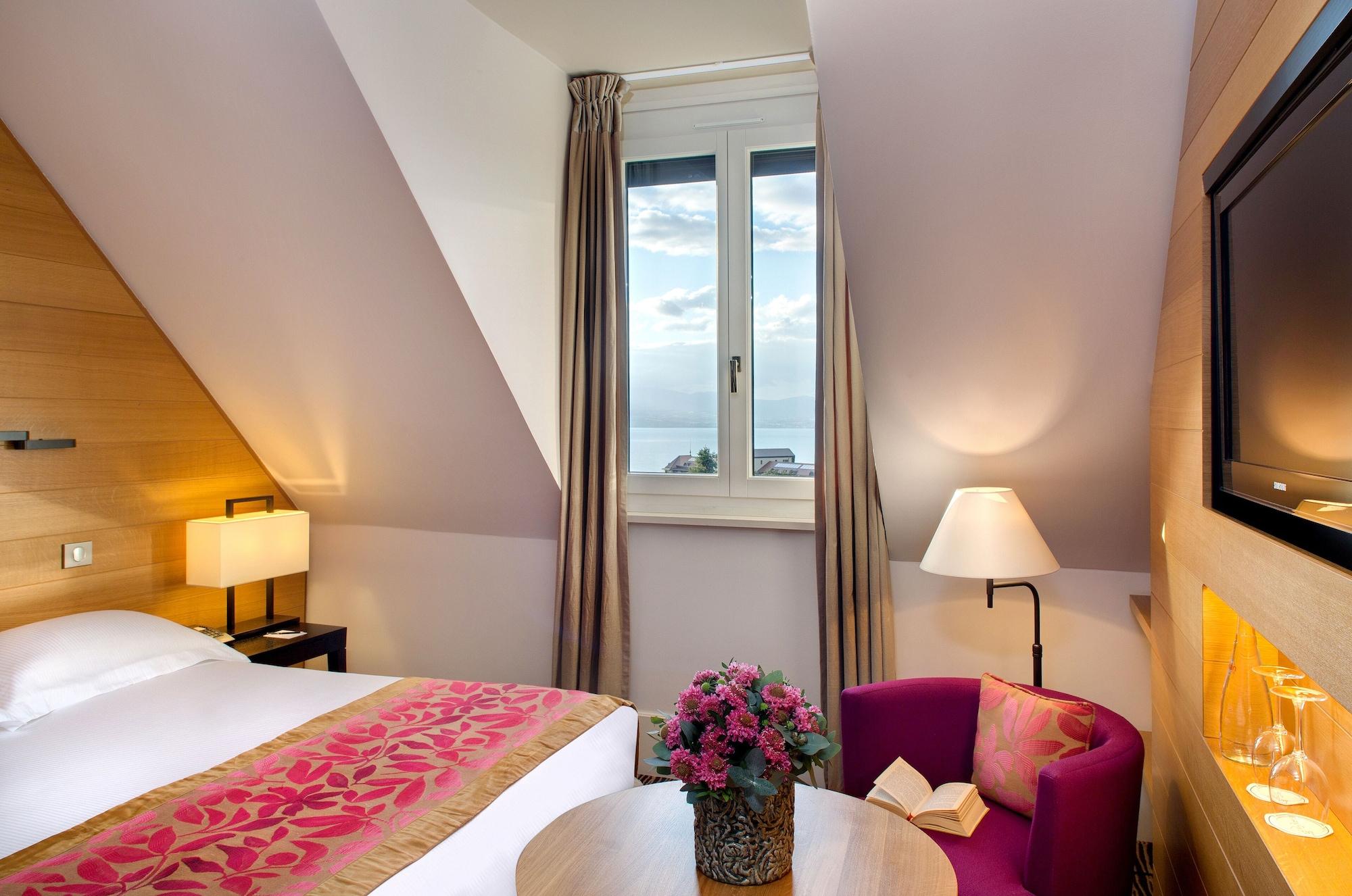 Hotel Ermitage Evian-les-Bains Bagian luar foto