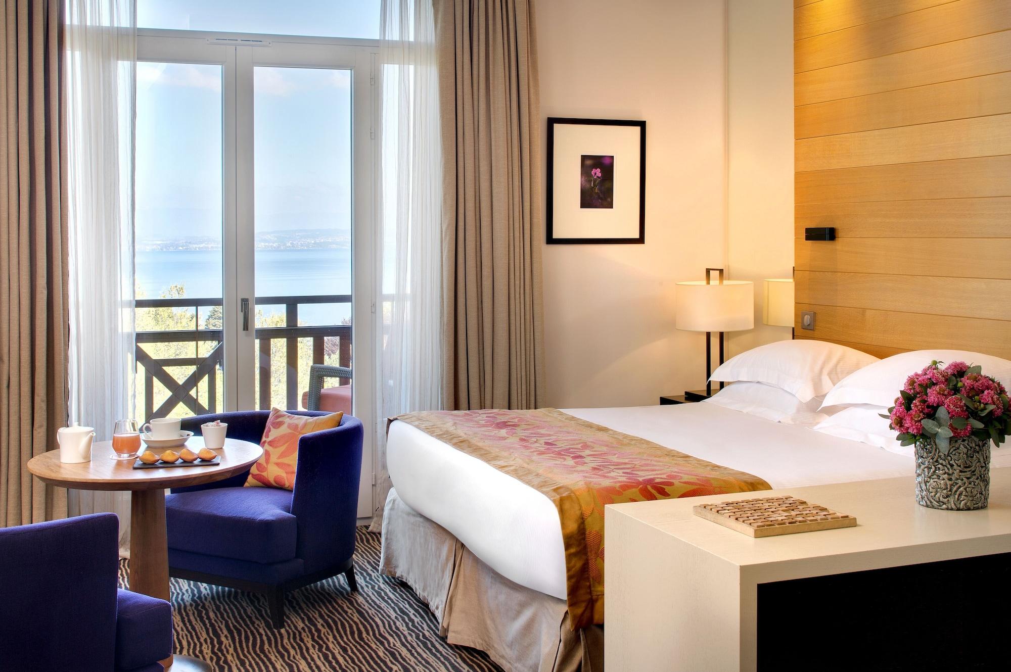Hotel Ermitage Evian-les-Bains Bagian luar foto
