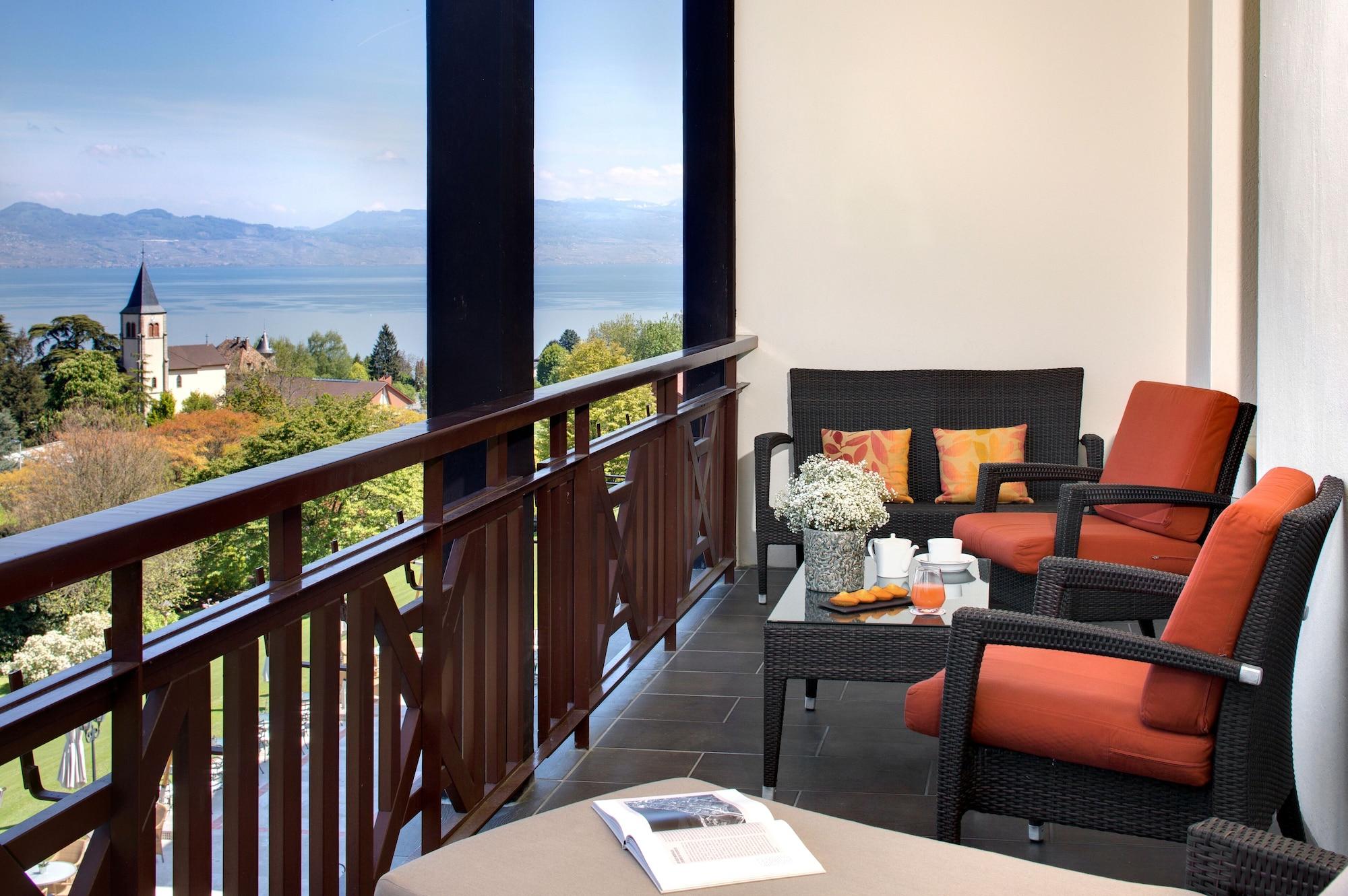 Hotel Ermitage Evian-les-Bains Bagian luar foto