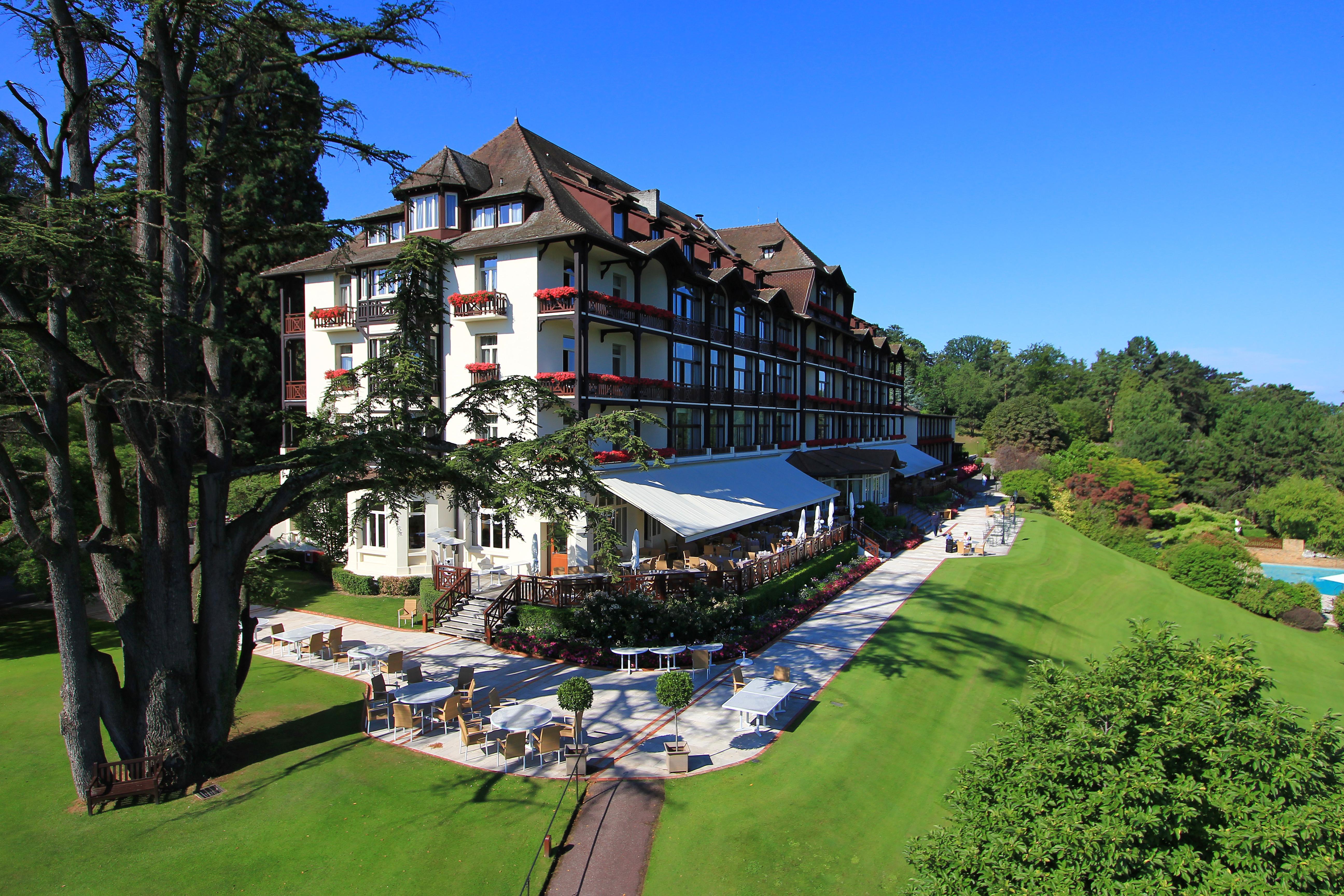 Hotel Ermitage Evian-les-Bains Bagian luar foto