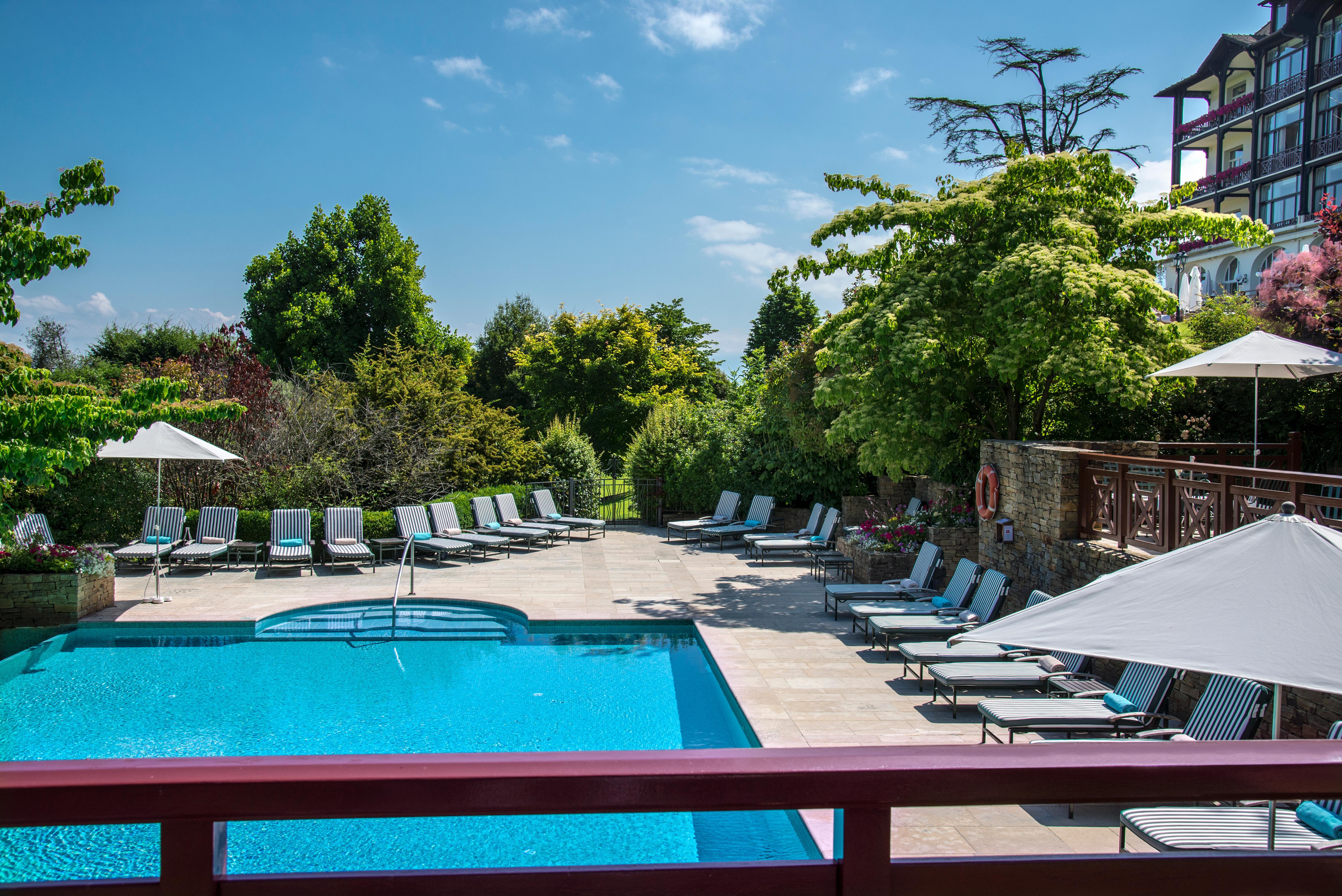 Hotel Ermitage Evian-les-Bains Bagian luar foto