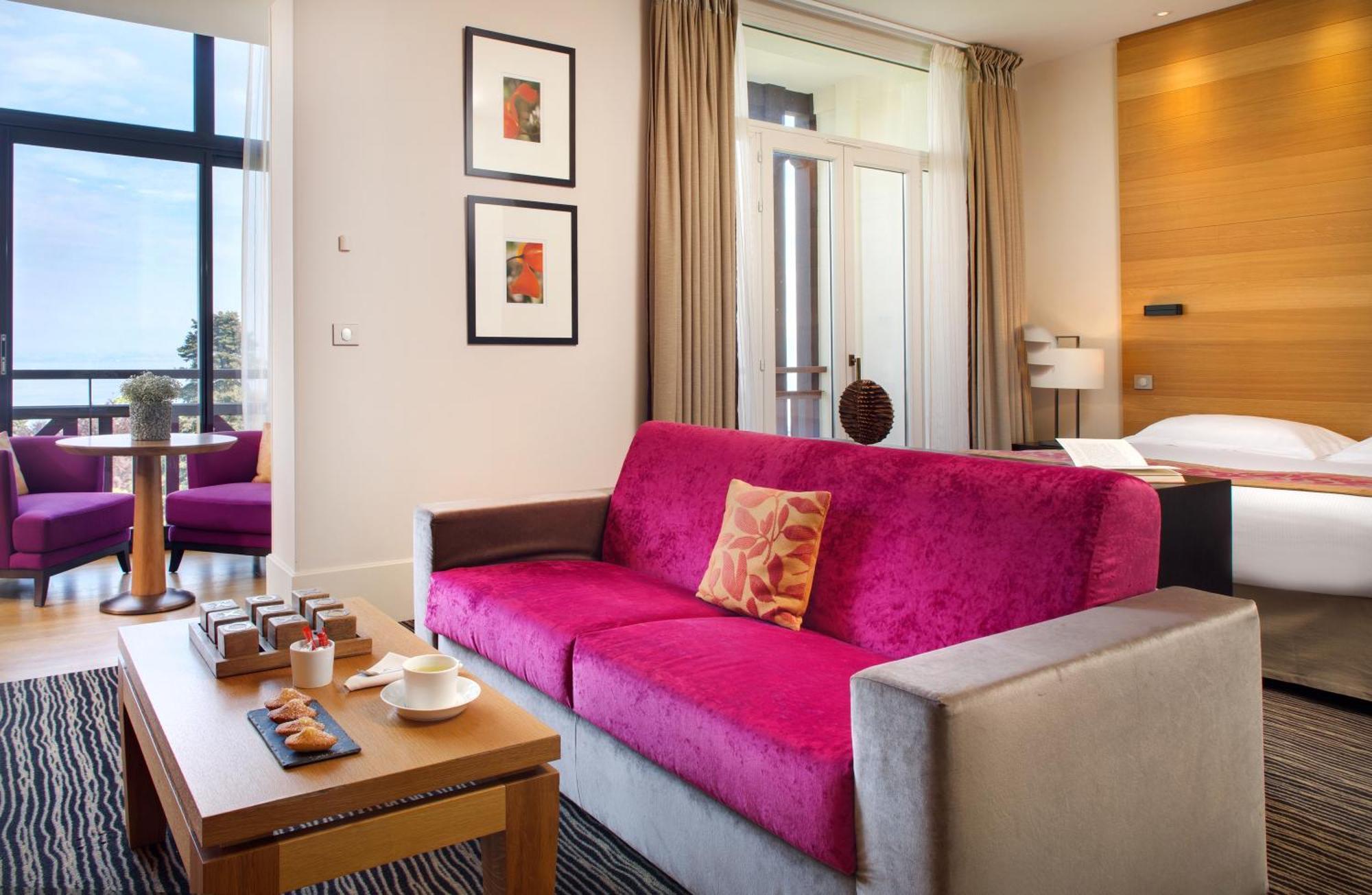 Hotel Ermitage Evian-les-Bains Bagian luar foto
