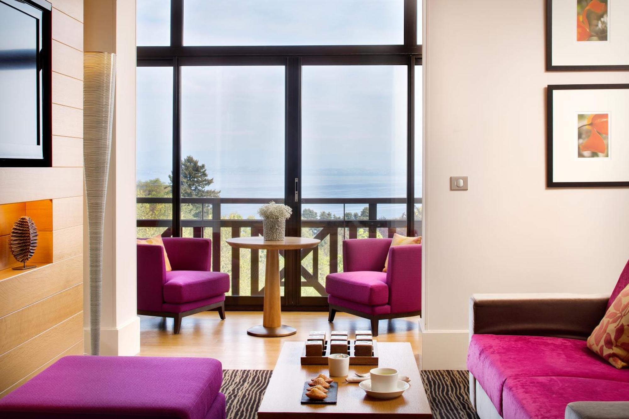 Hotel Ermitage Evian-les-Bains Bagian luar foto